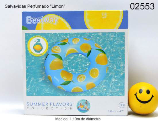 Imagen de SALVAVIDAS PERFUMADO LIMON 1.19MT (SIN CAMBIO NI DEVOLUCION) 11.24
